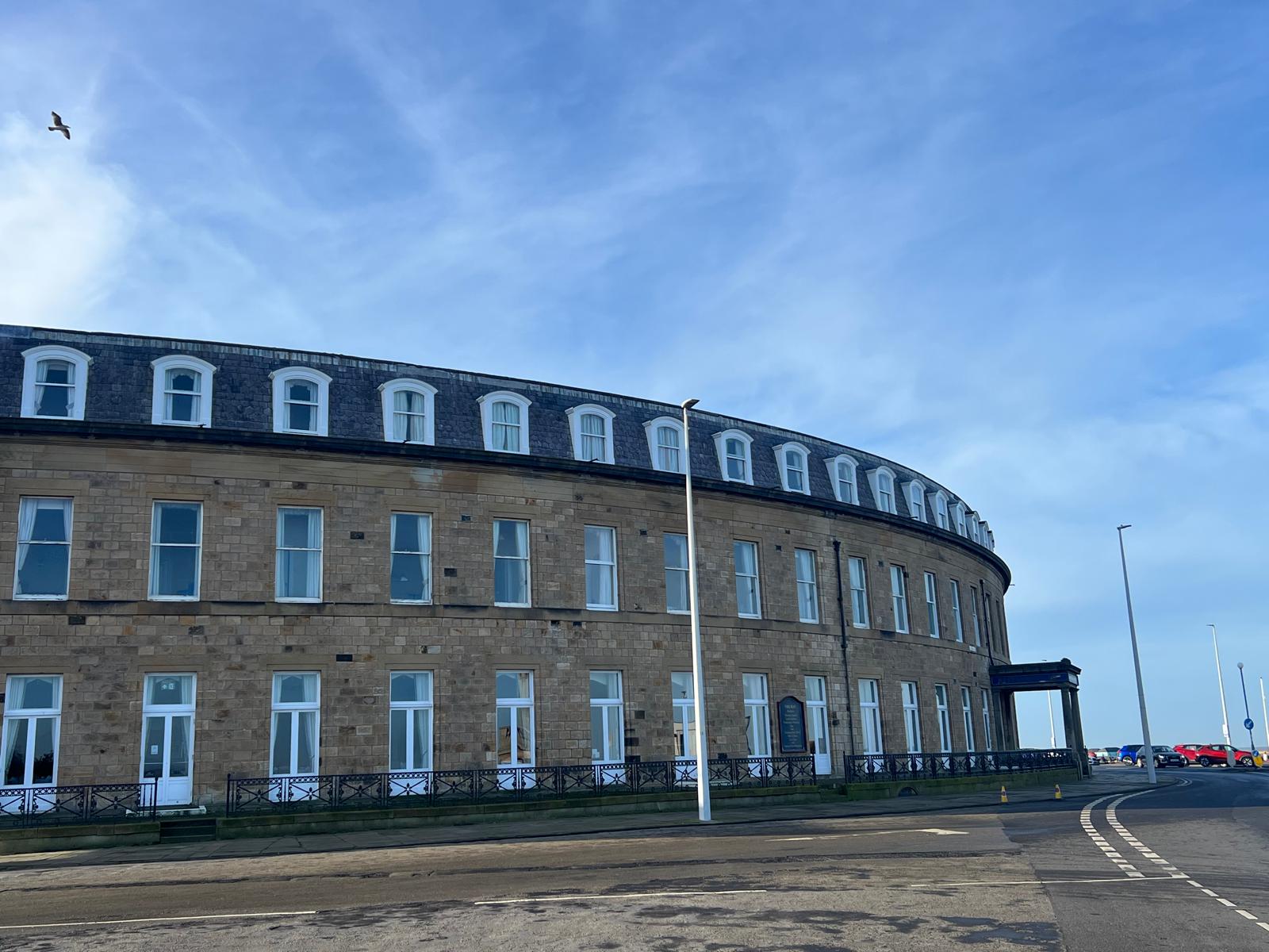 A picture of a period building with apartments in the Fylde Coast area
